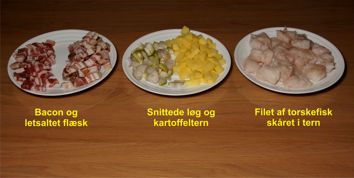 Fiskesuppe med flæsk ingredienser-2 DSC03582